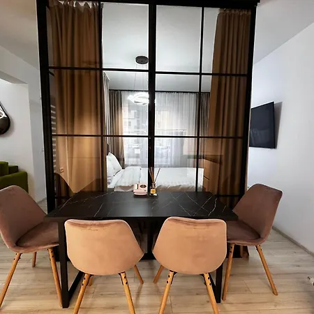 Elisio - Glass Studio Apartment Brasov